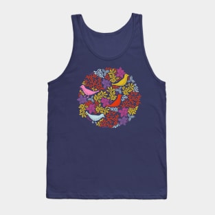 Circle Violet Tank Top